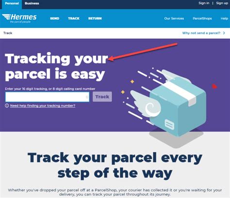 myHermes uk tracking